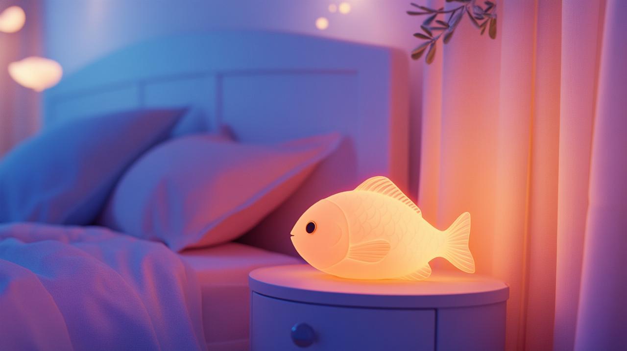 Por qué una luz nocturna pez garantiza dulces sueños asegurados según la cromoterapia